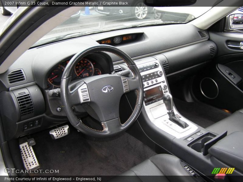 Diamond Graphite Metallic / Graphite Black 2007 Infiniti G 35 Coupe