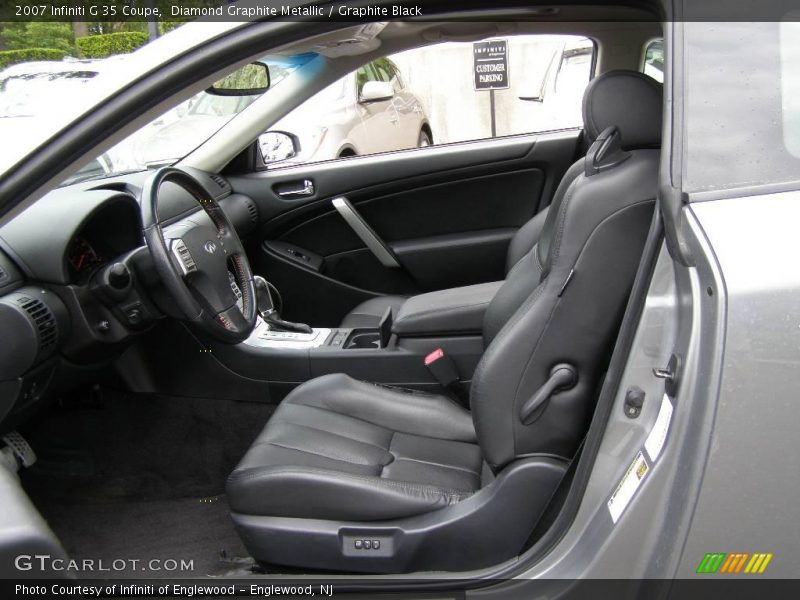 Diamond Graphite Metallic / Graphite Black 2007 Infiniti G 35 Coupe