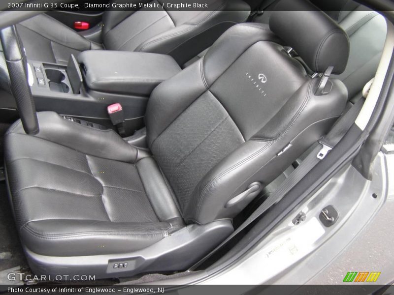 Diamond Graphite Metallic / Graphite Black 2007 Infiniti G 35 Coupe