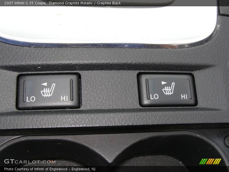 Diamond Graphite Metallic / Graphite Black 2007 Infiniti G 35 Coupe