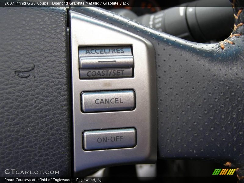 Diamond Graphite Metallic / Graphite Black 2007 Infiniti G 35 Coupe