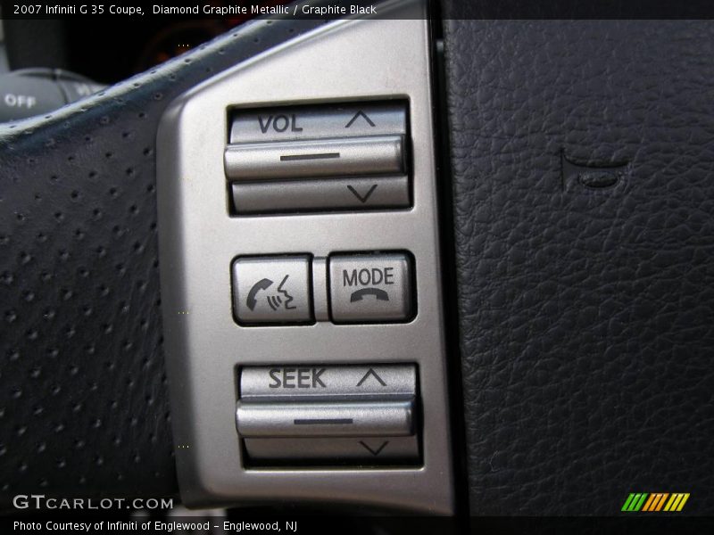 Diamond Graphite Metallic / Graphite Black 2007 Infiniti G 35 Coupe