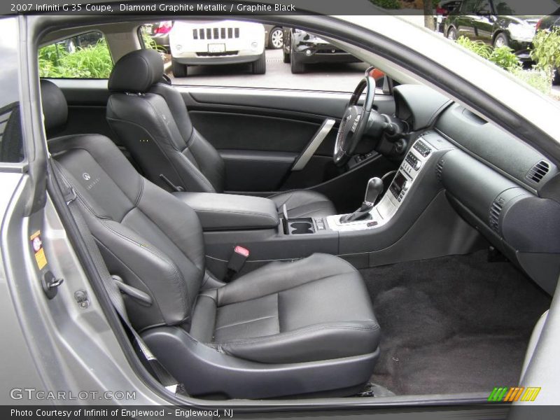 Diamond Graphite Metallic / Graphite Black 2007 Infiniti G 35 Coupe