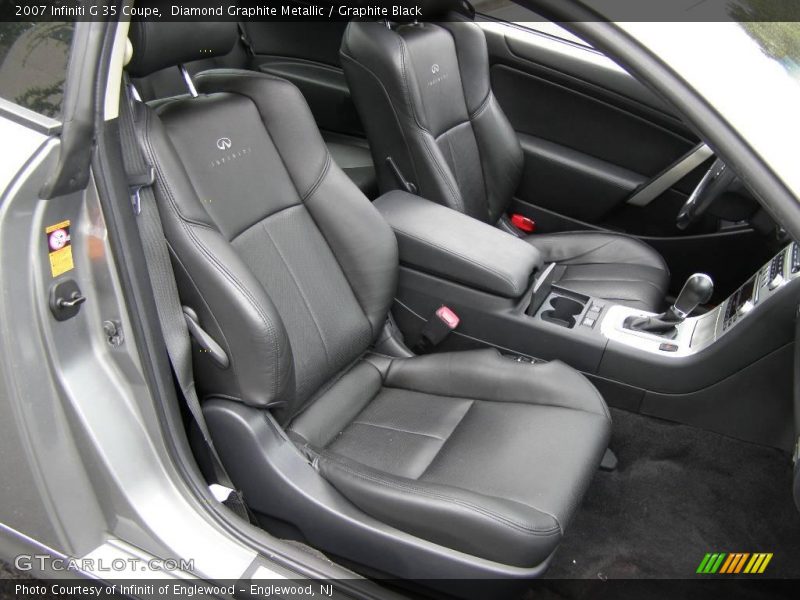 Diamond Graphite Metallic / Graphite Black 2007 Infiniti G 35 Coupe