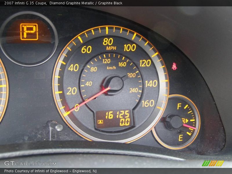 Diamond Graphite Metallic / Graphite Black 2007 Infiniti G 35 Coupe