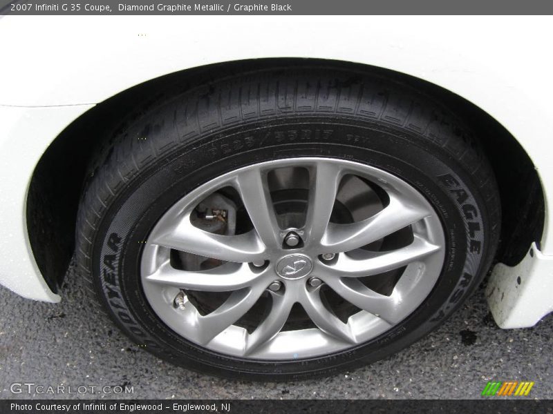 Diamond Graphite Metallic / Graphite Black 2007 Infiniti G 35 Coupe
