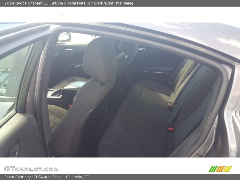 Granite Crystal Metallic / Black/Light Frost Beige 2014 Dodge Charger SE