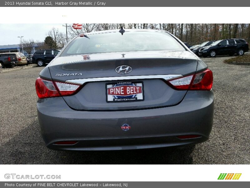 Harbor Gray Metallic / Gray 2013 Hyundai Sonata GLS