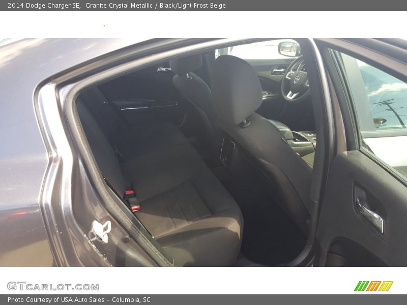 Granite Crystal Metallic / Black/Light Frost Beige 2014 Dodge Charger SE