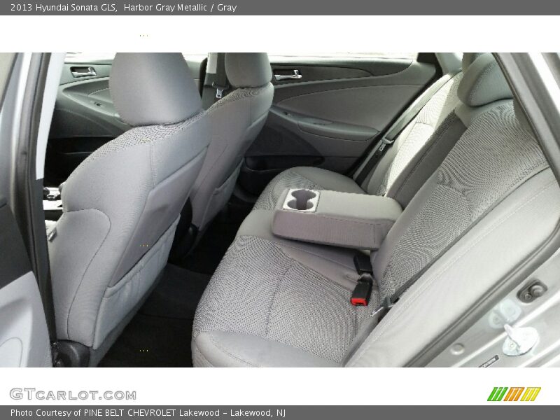 Harbor Gray Metallic / Gray 2013 Hyundai Sonata GLS