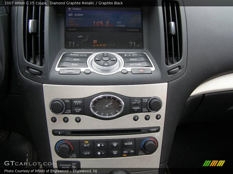 Diamond Graphite Metallic / Graphite Black 2007 Infiniti G 35 Coupe