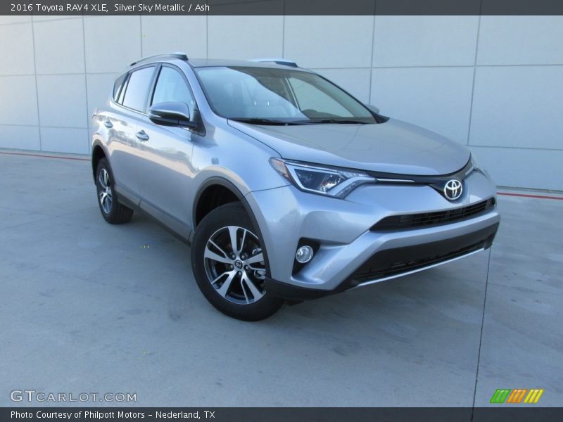Silver Sky Metallic / Ash 2016 Toyota RAV4 XLE