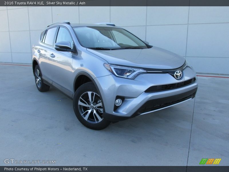 Silver Sky Metallic / Ash 2016 Toyota RAV4 XLE
