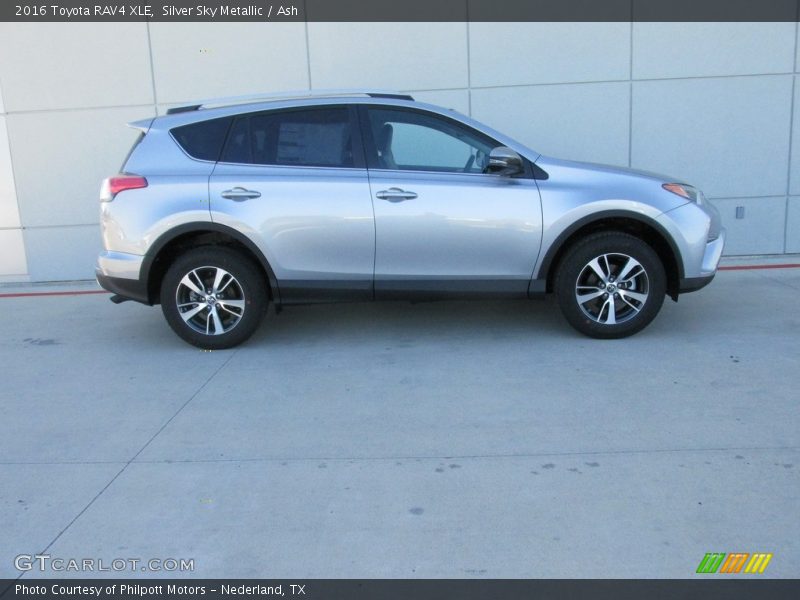 Silver Sky Metallic / Ash 2016 Toyota RAV4 XLE