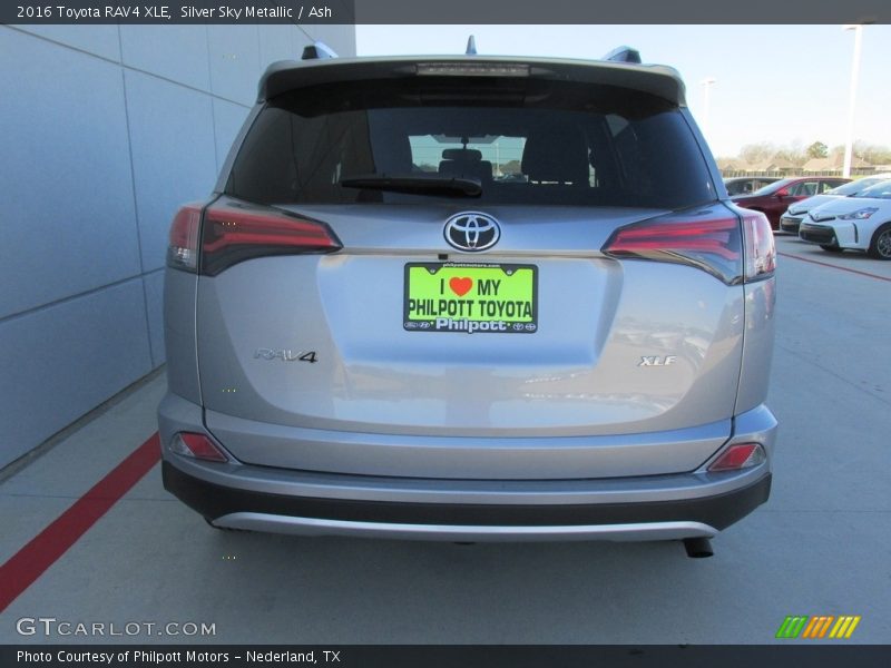 Silver Sky Metallic / Ash 2016 Toyota RAV4 XLE