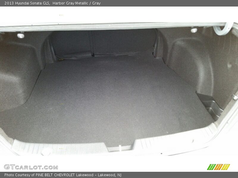 Harbor Gray Metallic / Gray 2013 Hyundai Sonata GLS