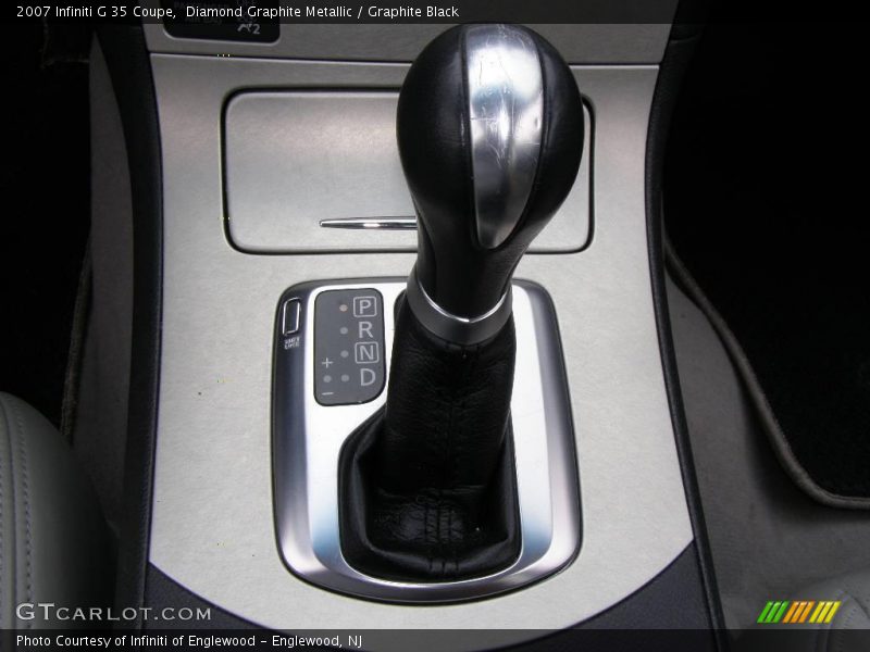 Diamond Graphite Metallic / Graphite Black 2007 Infiniti G 35 Coupe