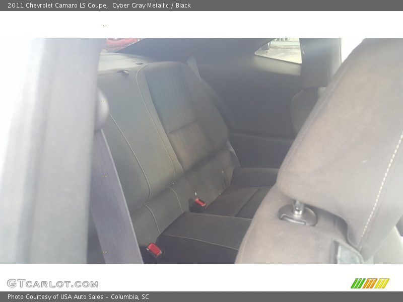 Cyber Gray Metallic / Black 2011 Chevrolet Camaro LS Coupe