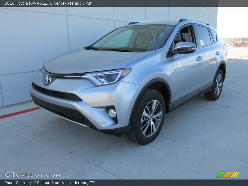 Silver Sky Metallic / Ash 2016 Toyota RAV4 XLE