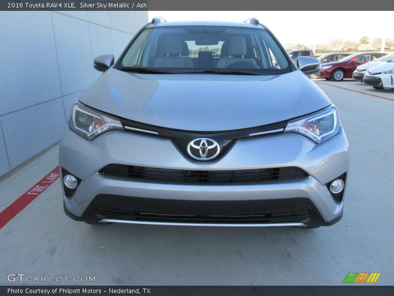 Silver Sky Metallic / Ash 2016 Toyota RAV4 XLE