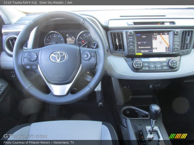 Silver Sky Metallic / Ash 2016 Toyota RAV4 XLE