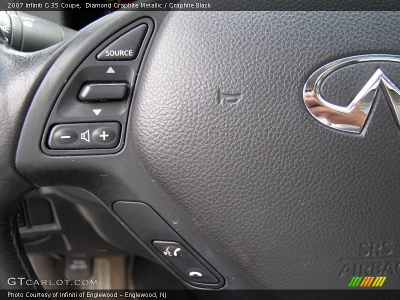 Diamond Graphite Metallic / Graphite Black 2007 Infiniti G 35 Coupe