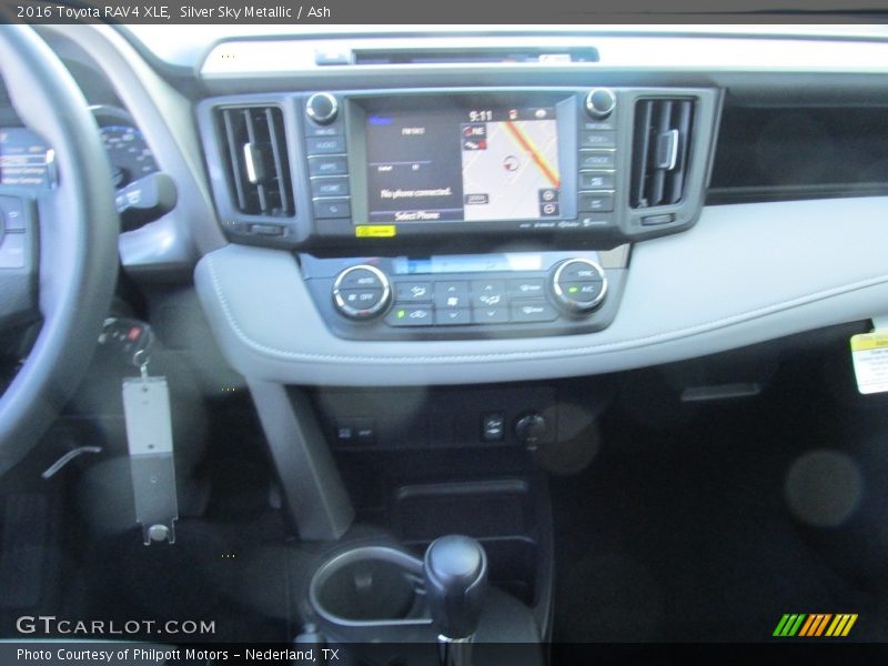 Silver Sky Metallic / Ash 2016 Toyota RAV4 XLE
