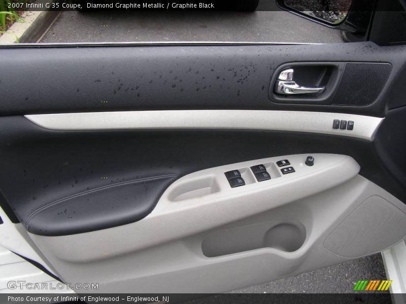 Diamond Graphite Metallic / Graphite Black 2007 Infiniti G 35 Coupe