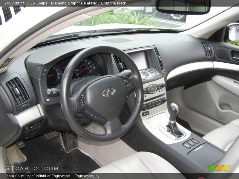 Diamond Graphite Metallic / Graphite Black 2007 Infiniti G 35 Coupe