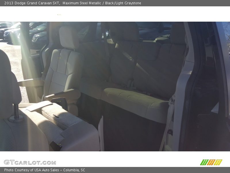 Maximum Steel Metallic / Black/Light Graystone 2013 Dodge Grand Caravan SXT