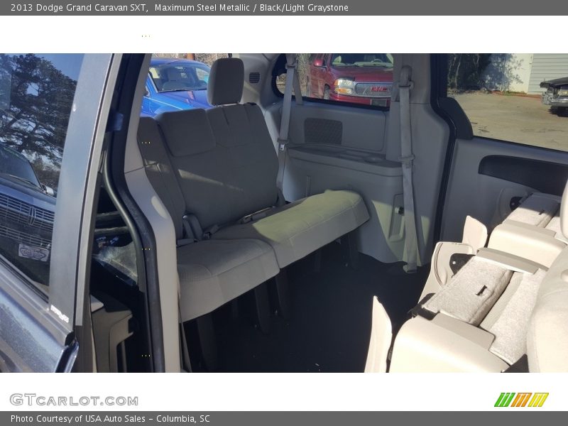 Maximum Steel Metallic / Black/Light Graystone 2013 Dodge Grand Caravan SXT