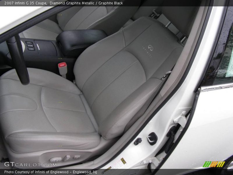 Diamond Graphite Metallic / Graphite Black 2007 Infiniti G 35 Coupe