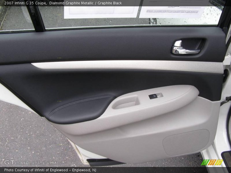 Diamond Graphite Metallic / Graphite Black 2007 Infiniti G 35 Coupe