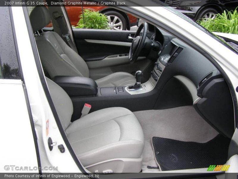 Diamond Graphite Metallic / Graphite Black 2007 Infiniti G 35 Coupe