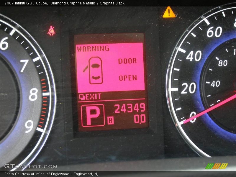 Diamond Graphite Metallic / Graphite Black 2007 Infiniti G 35 Coupe