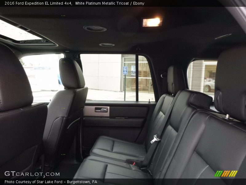 White Platinum Metallic Tricoat / Ebony 2016 Ford Expedition EL Limited 4x4
