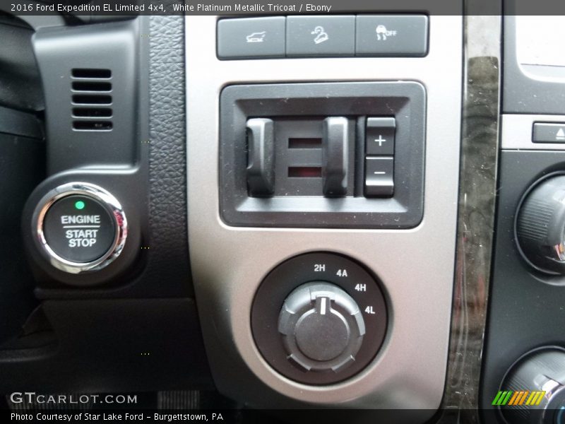 White Platinum Metallic Tricoat / Ebony 2016 Ford Expedition EL Limited 4x4