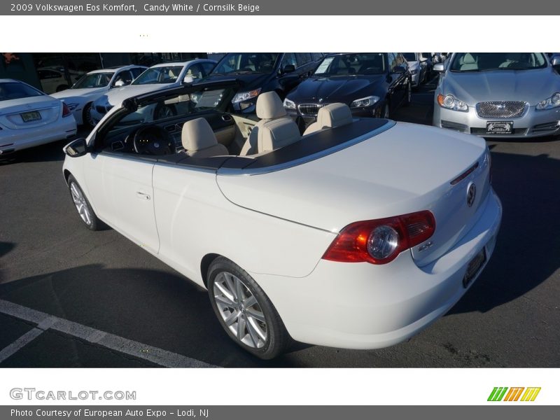 Candy White / Cornsilk Beige 2009 Volkswagen Eos Komfort