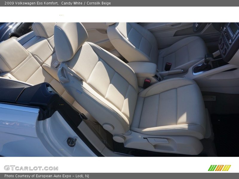 Candy White / Cornsilk Beige 2009 Volkswagen Eos Komfort