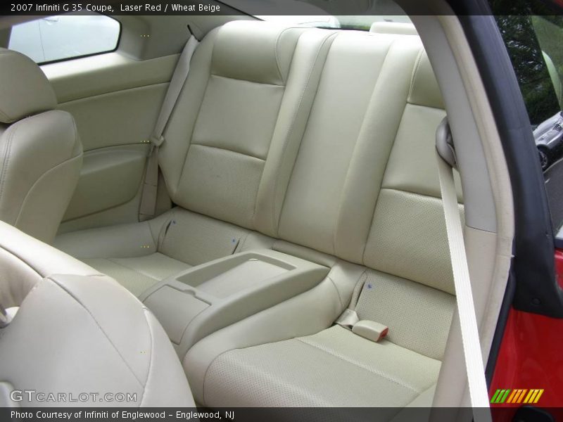 Laser Red / Wheat Beige 2007 Infiniti G 35 Coupe