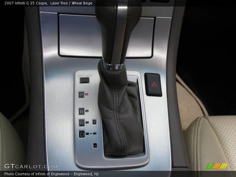 Laser Red / Wheat Beige 2007 Infiniti G 35 Coupe