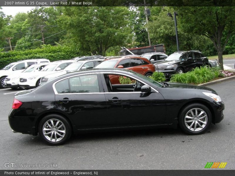 Laser Red / Wheat Beige 2007 Infiniti G 35 Coupe
