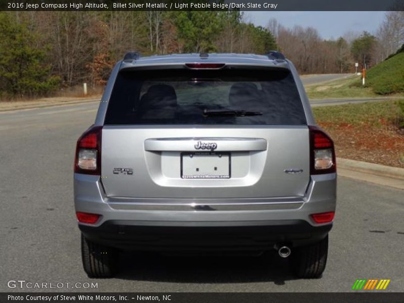 Billet Silver Metallic / Light Pebble Beige/Dark Slate Gray 2016 Jeep Compass High Altitude