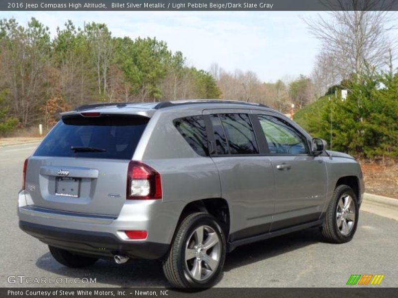 Billet Silver Metallic / Light Pebble Beige/Dark Slate Gray 2016 Jeep Compass High Altitude