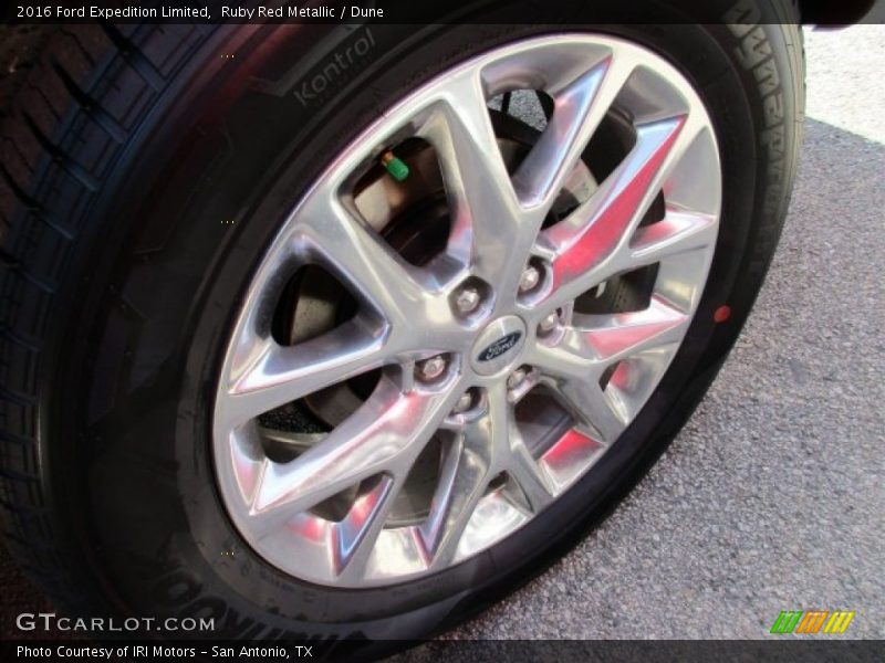 Ruby Red Metallic / Dune 2016 Ford Expedition Limited
