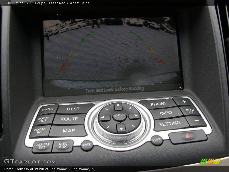 Laser Red / Wheat Beige 2007 Infiniti G 35 Coupe