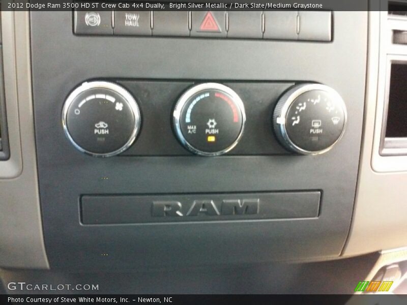 Bright Silver Metallic / Dark Slate/Medium Graystone 2012 Dodge Ram 3500 HD ST Crew Cab 4x4 Dually