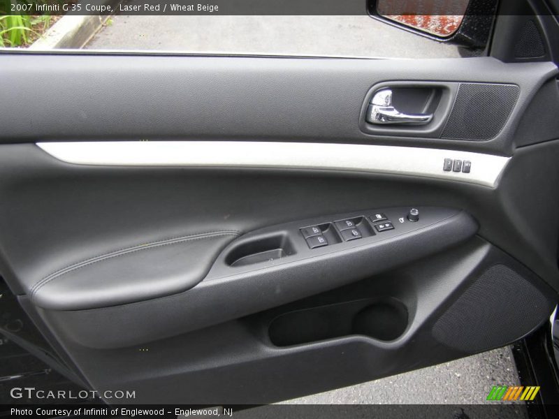 Laser Red / Wheat Beige 2007 Infiniti G 35 Coupe