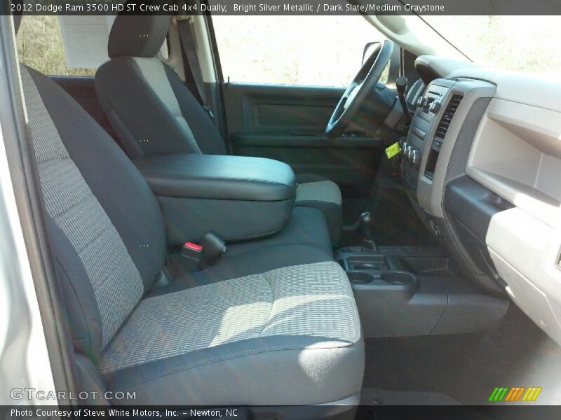 Bright Silver Metallic / Dark Slate/Medium Graystone 2012 Dodge Ram 3500 HD ST Crew Cab 4x4 Dually