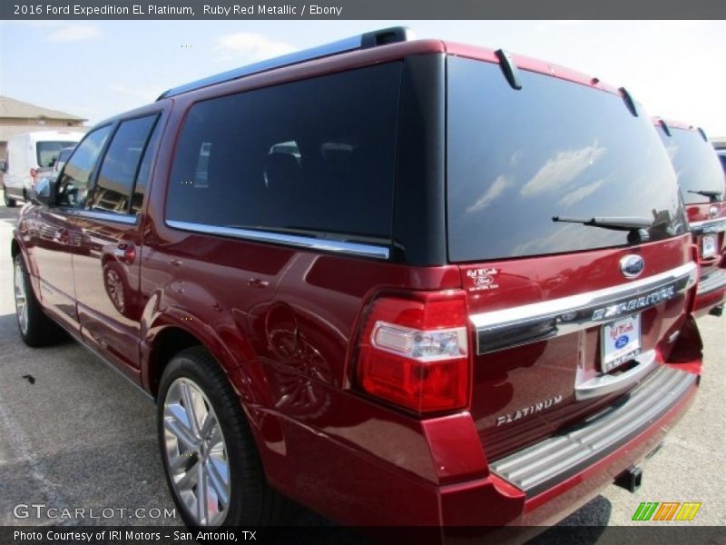 Ruby Red Metallic / Ebony 2016 Ford Expedition EL Platinum
